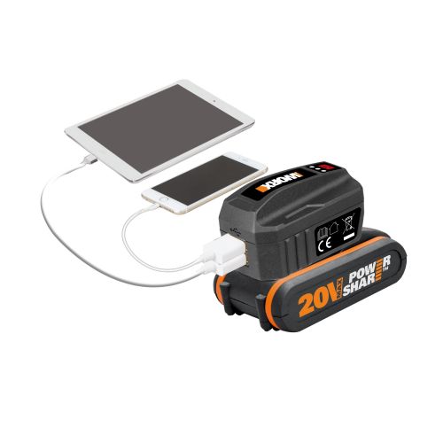 Worx WA4009 - Powerbank para baterías 20V